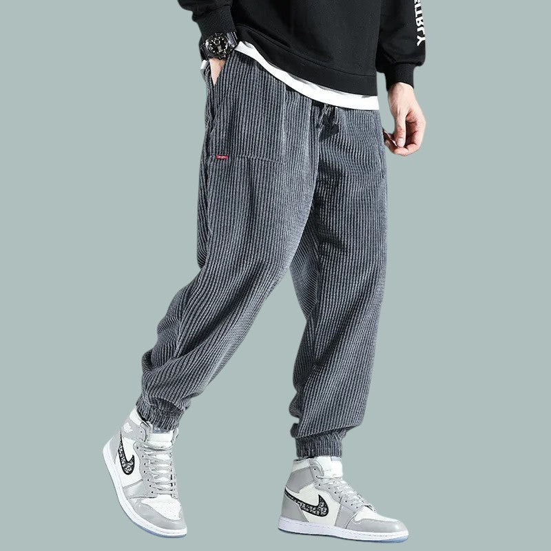 Liam™ Corduroy Joggers – Komfort och stil i ett