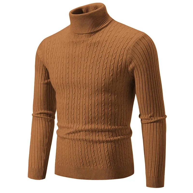 David™ Varm Casual Turtleneck Tröja