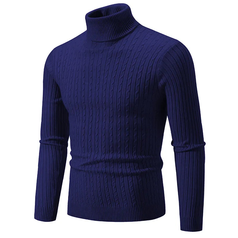 David™ Varm Casual Turtleneck Tröja