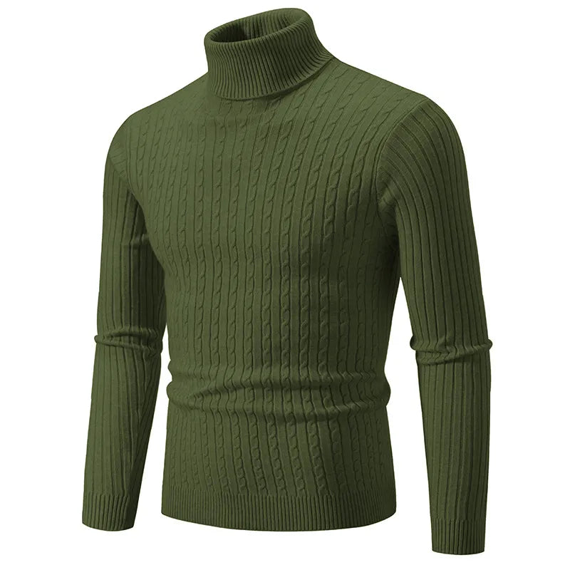 David™ Varm Casual Turtleneck Tröja