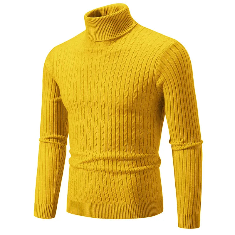 David™ Varm Casual Turtleneck Tröja