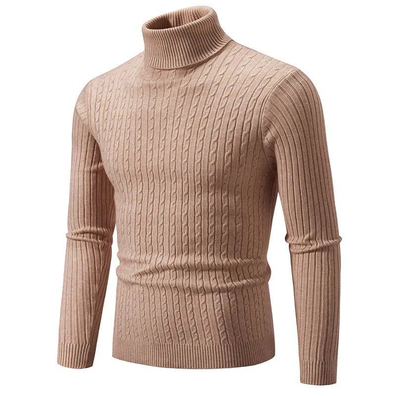 David™ Varm Casual Turtleneck Tröja