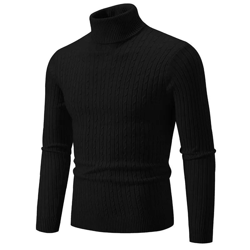 David™ Varm Casual Turtleneck Tröja