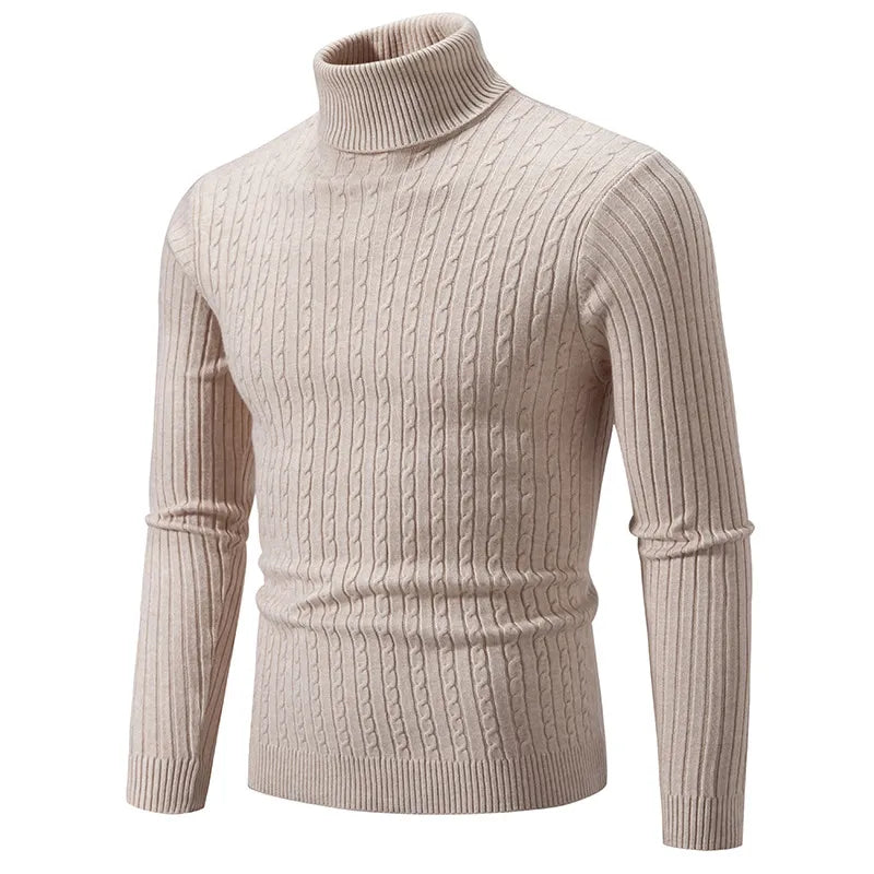 David™ Varm Casual Turtleneck Tröja