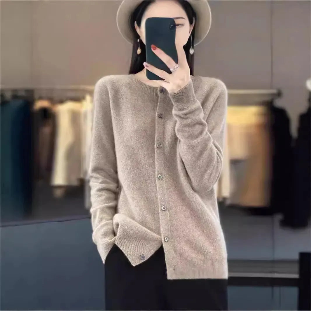 Ida™ Mysig Ull Cardigan